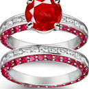 Episcopal Ruby Ring Made in USA