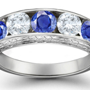 5-Stone Ring with nearly 2 � carats