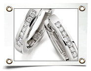 Diamond Stud & Hoop Earrings