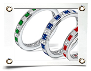 Sparkling Gemstone Jewelry