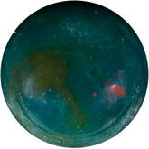 Round Genuine Bloodstone