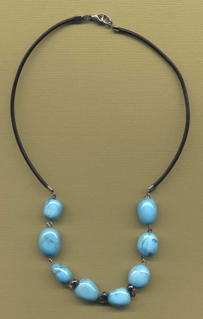Blue Howlite Jewelry