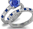 Sapphire Ring Designs, Antique Designs, Modern Designs, 3 Stone Ruby Ring, Tension Set Ring, 