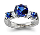 Sapphire Rings White Gold