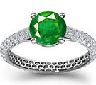 Emerald Ring Designs, Antique Designs, Modern Designs, 3 Stone Ruby Ring, Tension Set Ring, 