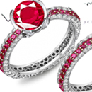 Sterling Silver Ruby Ring