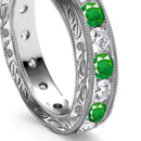 Emerald rings in every cut, shape, style, carat weight, ring size, men, women, metals and design you can think of, all at the legendary prices you expect from America's favorite jeweler.