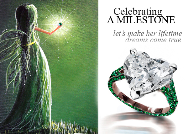 Add Sentimental Value to Your Engagement Ring with Emerald Birthstones