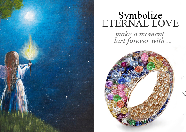 It's a fresh, meaningful, sentimental, and very personal take on this piece of jewelry that symbolizes commitment.