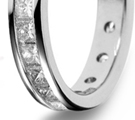 You will be in the awe the moment you set your eyes on this absolutely stunning eternity ring