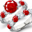 Ruby Ring Settings, Prong Settings, Bar Settings, Bezel Settings, Channel Settings