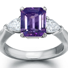 Purple Sapphire Diamond Rings Online Jewelry Store