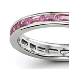 Pink Sapphire Diamond Rings Online Jewelry Store