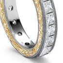 Renaissance Eternity Diamond Rings