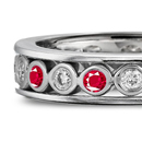 patterns of ruby signet rings