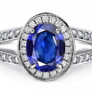 Sapphire and Diamond Ring