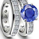 Sapphire Diamond Ring