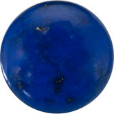 Round Genuine Cabochon Lapis