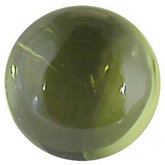 Round Genuine Cabochon Peridot