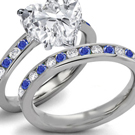 Sapphire Rings with Diamonds