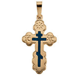Orthodox (St. Olga Cross) Pendant