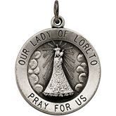 Round Our Lady of Loreto Medal