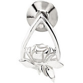 Memorial Tear&reg; Rose Lapel Pin