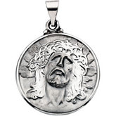 Hollow Face of Jesus (Ecce Homo) Pendant