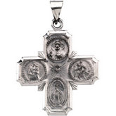 Hollow Four Way Cross Medal