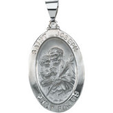 Hollow Oval St. Joseph Medal