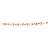 Tri-Color Our Lady of Guadalupe Bracelet