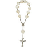 Madonna Meditation Rosary w/ Mother of Pearl Beads