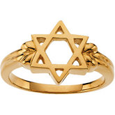 Star Of David Ring