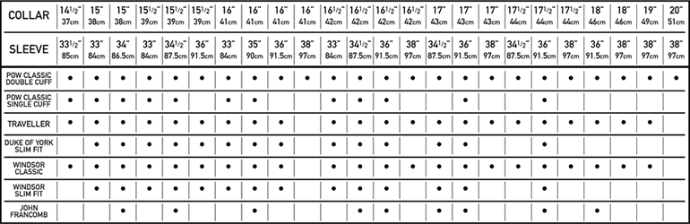 Mens Jacket Size Chart Conversion