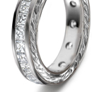 with diamonds in circles, wreaths, clusters, flowers etc.
