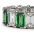 emerald full eternity ring