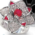 emerald_sapphire_amethst_ruby_diamond_ flower_ring