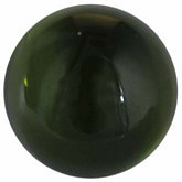 Round Genuine Cabochon Green Tourmaline