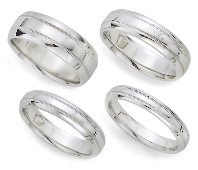 Rings Wedding Bands on Milgrain Rings Fancy Platinum Wedding Bands Platinum Wedding Rings