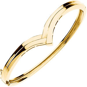 14k Yellow, White, Pink, Rose, Blue Gold Men & Women Bangles