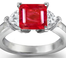 Five Stone Ruby Rings
