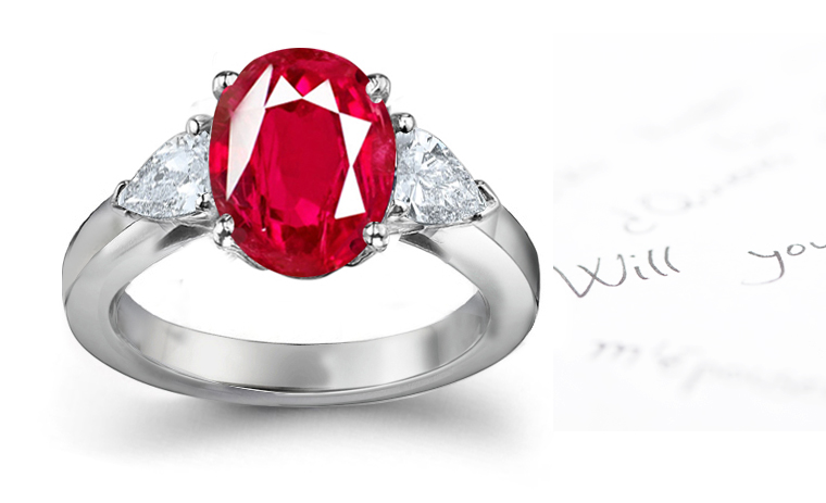 platinum ruby diamond ring, platinum ruby diamond three stone rings, red ruby, ruby engagement ring, ruby diamond anniversary ring, ruby diamond anniversary bands, past present future ruby diamond rings, ruby round, ruby oval three stone ring