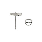 Bezel Post for 7.0-7.5MM Button Pearl