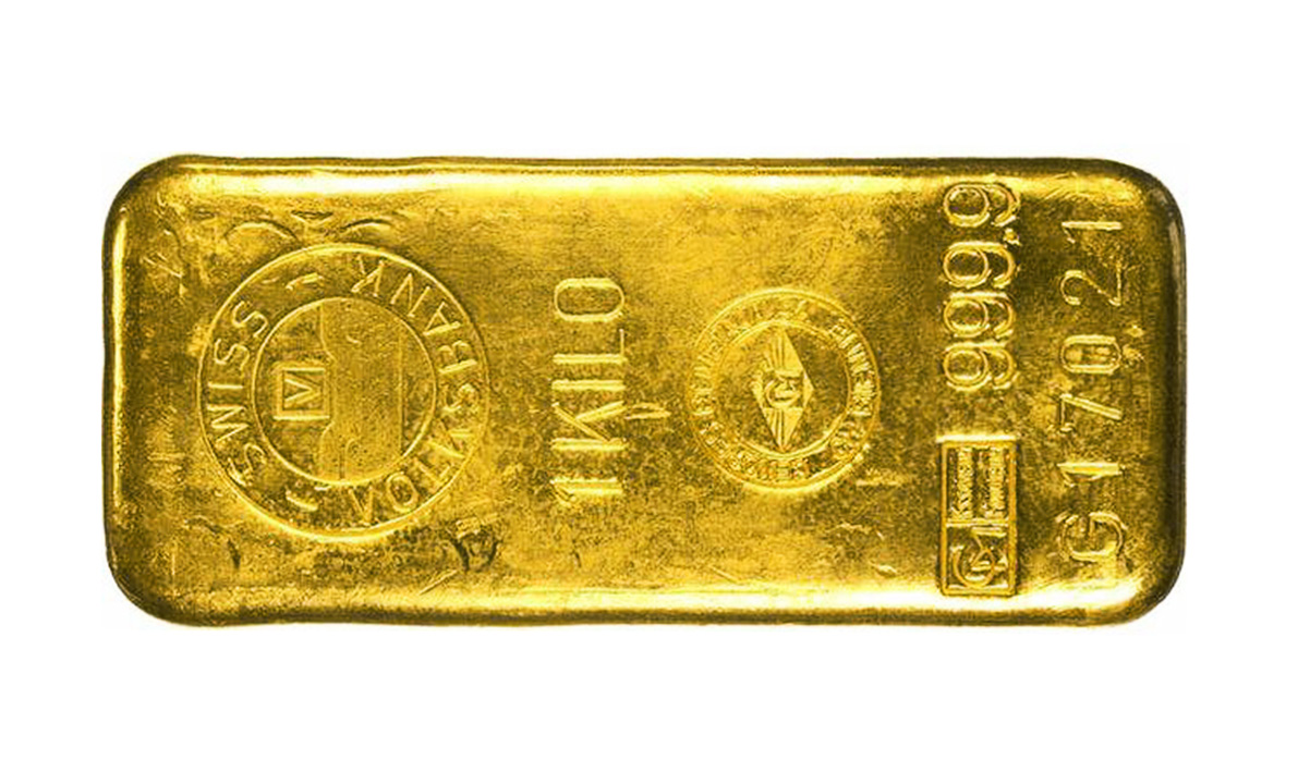 24k Pure Gold Bar