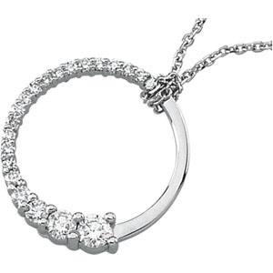 Journey Diamond Pendant