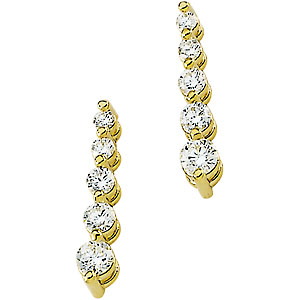 Journey Diamond Earrings