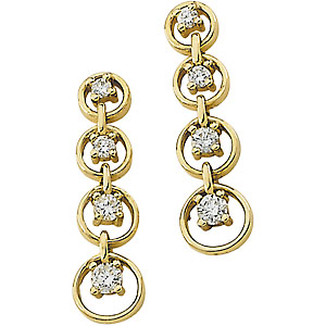 Journey Diamond Earrings