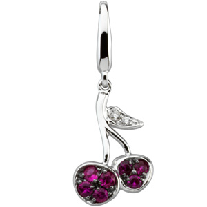 Diamond & Emerald Earrings