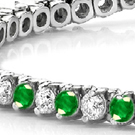 No shape more aptly fits the diamond nickname “ice” than the emerald cut.