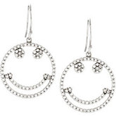 Petite Smiley Face Earring Mounting